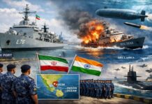 दावा- ईरान का एक युद्धपोत अभी भारत में, 183 नौसैनिक मौजूद