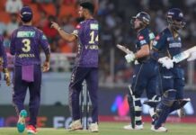 गुजरात ने कोलकाता को रौंदा, केकेआर IPL 2026 में जीत के लिए तरसी