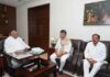 कर्नाटक कैबिनेट विस्तार पर खड़गे से मिले डी.के. शिवकुमार